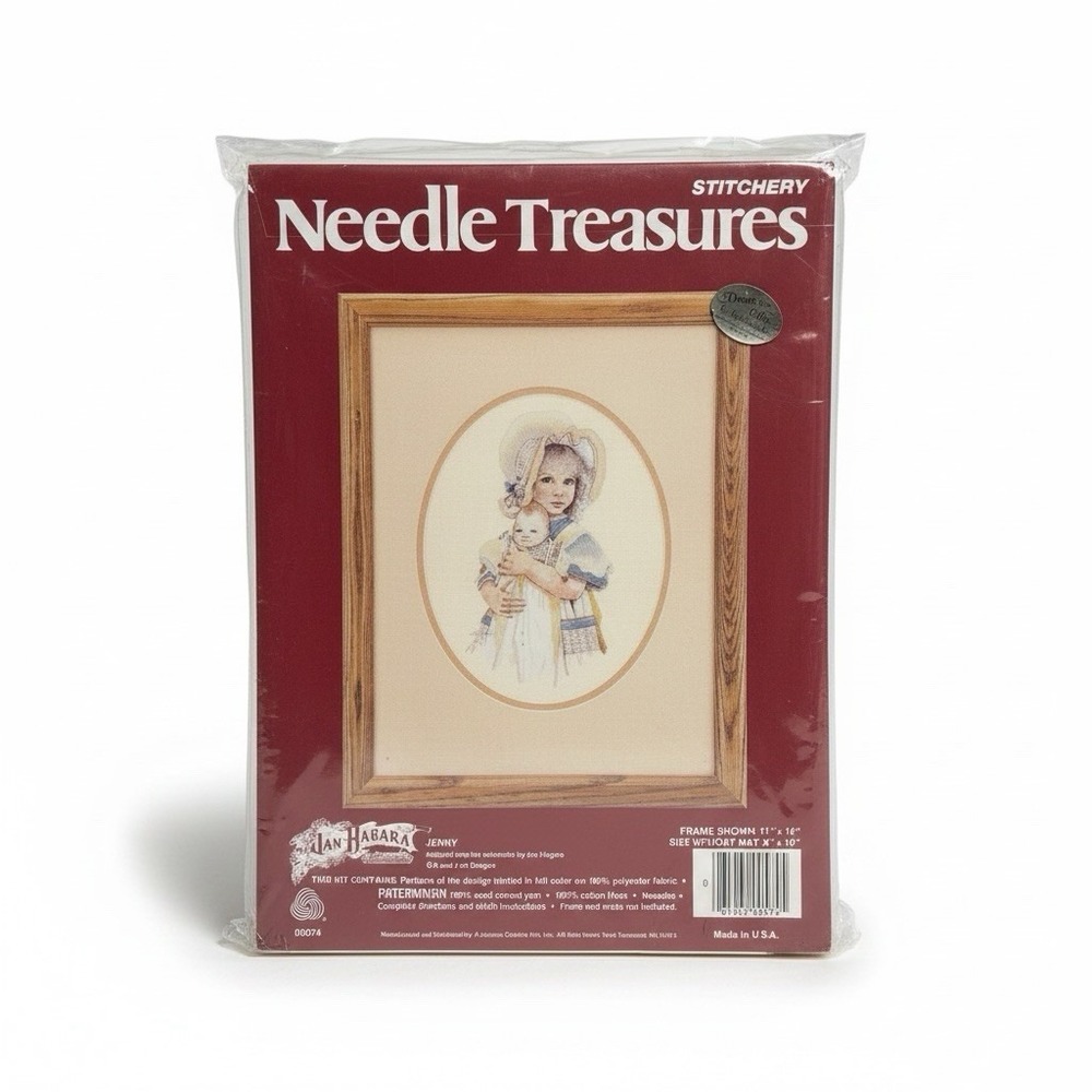 Needle Treasures Jan Hagara Jenny Crewel Stitchery Kit‎ 00574 Vintage Victorian